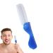 Foldable toothbrush travel toothbrush travel -friendly foldable toothbrush outside convenience toothbrush for adults and children with soft bristles for camping business trips vacation comb