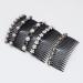 Aoxmas 5PCS 20 Teeth Hair Comb Set with Pearl Flower Rhinestone Buttons - Women's Hair Accessories - Buy Online on GoSupps.com
