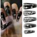 Ruarby False Nails Full Cover Nail Tips Butterfly Press On Nails French Tip False Nails Stick on Nails DIY Manicures Supplis - Buy Online on GoSupps.com