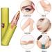 2 in 1 Electric Eyebrow Trimmer for Women - Painless Facial Hair Removal Mini Razor (Green) | Portable Eyebrow Epilator for Perfect Makeup - Buy Online on GoSupps.com