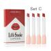 ZITIANY Lipstick Set Box - 4 Colors Red Moisturizing Lipstick Kit - Buy Online on GoSupps.com