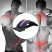 HONGJING Back Stretcher with Acupressure Massage - Back Pain Relief for Herniated Disc, Sciatica, Scoliosis - Lumbar Traction Spine Deck in Purple - Buy Online on GoSupps.com