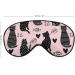 LynaRei Pink Cat Sleep Mask - Cute Cats Blindfold for Full Night's Sleep and Travel - Buy Online on GoSupps.com