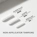 Grace & Green Organic Cotton Non-Applicator Regular Tampons - Plastic-Free - 18 Count - Buy Online on GoSupps.com