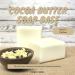 Cocoa Butter Melt and Pour Soap Base - 2lb Natural Cosmetic Grade | International Shipping - Buy Online on GoSupps.com