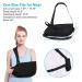 Arm Sling with Thumb Support | Adjustable Sports Medicine Sling for Dislocated Shoulder & Broken Arm Forearm Immobilizer with Mesh Pockets - Buy Online on GoSupps.com