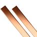Jonoisax Pure Copper Flat Bar 2PCS T2 Cu Rectangular Bar Copper Sheet Thickness 2Mm Length 500Mm 15mm