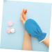 Gogogmee 1 Pair Exfoliating Sleep Gloves for Dry Hands Exfoliating Mitts Hand Spa Gloves Psoriasis Gloves Hand Care Gloves Gel Spa Gloves Black Gloves Beauty Care Gloves Polyester - Buy Online on GoSupps.com