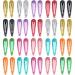 QtGirl 40pcs Glitter Snap Hair Clips - No Slip Metal Barrettes for Baby Girls & Toddlers - Buy Online on GoSupps.com