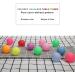 KEVENZ 60 Pack Multicolor Ping Pong Balls for Games, Arts, Crafts, & Parties - Buy Online on GoSupps.com