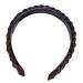 CAISHA Braided Hairband | Brown Mix Hairpiece Accessory | Stylish HR6 Headpiece for All Occasions - Buy Online on GoSupps.com