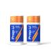 Prep U Natural Deodorant for Boys, Teens and Men - Aluminum and Baking Soda Free, EWG Verified, Vegan - Fresh Citrus Mint Scent, 2.5 Fl Oz (2 Pack) 2.5 Fl Oz (Pack of 2)