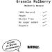 Granola Natural Athlete Organic Dried Fruits and Seeds Gluten Free Vegan No Added Sugars Pack (Blackberries Packx3) - Buy Online on GoSupps.com