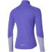 Mizuno Women's DryAEROFLOW LS Half-Zip Pullover Jacket XS - Simply Purple | Shop Internationally - Buy Online on GoSupps.com
