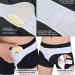 Hernia Belts for Men & Women - Adjustable Support Pain Relief with Removable Compression Pad - Left & Right Hernia - Size M (White) - Buy Online on GoSupps.com