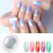 LANTRO JS Chrome Nail Powder Nail Glitter Powder Magic Mirror Neon Effect Powder Shiny Pearl Nail Glitter Nail Art Decorations for Home DIY Nail Art Deco - Buy Online on GoSupps.com