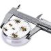 Funny Bees Mini Round Pill Box | 3 Compartment Travel Organizer | Portable Medicine Case for Home & Office - Buy Online on GoSupps.com