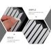 FOMIYES 6 Pairs Eyelash Lift Rods Ribbon Silicone Lash Lifting Strips Reusable Eyelash Lift Cover Curler Soft Stripe Soft Eyelash Perm Lift Rod for Permanent Lashes White - Buy Online on GoSupps.com