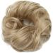 Hair Bun Extension Ash Blonde Curly Messy Updo Scrunchie - Buy Online on GoSupps.com