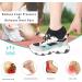 Pinkiou Heel Protectors - 2PCS Gel Heel Cups for Plantar Fasciitis Relief & Blister Prevention - Black (Size L, 6-11 Women & 6-10 Men) - Buy Online on GoSupps.com