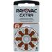 Rayovac Extra 312 Hearing Aid Batteries - 80 Pack High Performance Zinc-Air 10 Blister Cards Brown 312AUX-8XEMF-10 - International Shipping Available - Buy Online on GoSupps.com