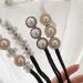 4PCS Pearl Flowers Hair Bun Maker Hair Bow Twist Headband Donut Bun Maker Hair Styling Tool Hair Accessories for Women Girls Magic Donut Hair Bun Maker - Buy Online on GoSupps.com