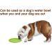 Vivifying Frisbee Dog - 2 Pack 18cm Natural Rubber Dog Frisbees for Land & Water (Green & Orange) - Durable & Fun! - Buy Online on GoSupps.com