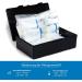 Buy 2 Set Car Association First Aid Box DIN 13164:2022 | Includes 2 Medical Face Masks | Valid for 2024 StVZO | Essential Auto Car Motorcycle Kit - Black - Buy Online on GoSupps.com