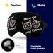 Show Me Your Kitties Sleep Mask - Adjustable Eye Cover for Sleeping - Blocks Light for Night Travel and Naps - Men and Women - Buy Online on GoSupps.com