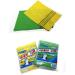 Goldsangsa Korean Bath Towel Washcloths - 20 Piece Set for Peeling & Exfoliation | Remove Dead Skin | Yellow & Green - Buy Online on GoSupps.com