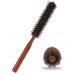 Rundbrush wild boar bristles 3.4cm small round hairbrush mini bristle bart brush for men roll hair brush to blow dry natural curling brush for women 6882