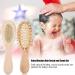 Natural Wooden Baby Hairbrush and Comb Set | Eco-Friendly Newborn Care for Toddlers - Buy Online on GoSupps.com