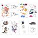 PHOGARY 90 Pieces Cat Pets Theme Temporary Tattoos - Waterproof Body Art for Kids - Buy Online on GoSupps.com