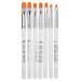 UV gel extension pen 7 pieces UV gel nail artificial brush-manicure tool Naglekunst-UV gel extension pen for household and nail studio