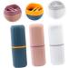 Beavorty Travel Toothbrush Case - 3-Pack Toothbrush Storage Cups & Bathroom Accessories for International Travel - Buy Online on GoSupps.com