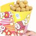 Healeved 500 Pcs Container Paper Popcorn Bags Popcorn Bucket Clear Cups Food Pouches Candy in Bulk Items Yellow Candy Paper Food Bag Bulk Food Containers for Food Gift Box Tight 16*16cmx5pcs As Shownx5pcs - Buy Online on GoSupps.com