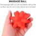 Buy Homsfou Star Fitness Ball | Silicone Massage & Exercise Ball for Muscle Relief | Perfect for Yoga & Studio Use - International Shipping Available - Buy Online on GoSupps.com