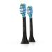 Philips Sonicare Genuine Adaptive Clean replacement toothbrush heads  HX9042/66  Black 2-pk