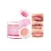 Lip Scrub Double Effect Lip Sleeping Mask Overnight Moisturizing Repairing Lips Mask Lip Balm Lip Repair Balm Peeling Lip Primer