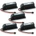 (5 Pack) 2000mAh 3.6V MR-J3BAT PLC Non-Rechargeable Li-ion Battery for ER6VC119A/B MELSERVO MR70 with Black Plug