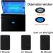 Portable UVC Light Sanitizer Bag with Timer - Disinfection Box for Phone, Toys, Jewelry - Black - Buy Online on GoSupps.com