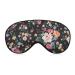 Fashion Flower Sleep Mask Eye Cover for Sleeping Blindfold with Adjustable Strap Blocks Light Night Travel Nap for Men Women