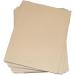 200 Pack of 8.5x11 Chipboard Pads - 22PT Brown Scrapbooking Sheets - Light Weight - Secure Seal - Pack of 200 - Buy Online on GoSupps.com