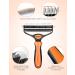 Malsipree 2-in-1 Dog & Cat Brush - Ultimate Pet Fur Care for Long & Short Hair - Big Orange Brush for De-Shedding & Knot Prevention - Buy Online on GoSupps.com