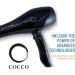 COCCO Lite Pro XL Hair Dryer - Ultra Lightweight Ionic Ceramic Technology for Professional Performance Black - International Shipping Available - Buy Online on GoSupps.com