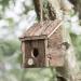 Garden Mile 2x Natural Wooden Bird Houses - Traditional Hanging Wild Bird Nesting Boxes for Outdoor Garden Decor - Buy Online on GoSupps.com