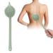ZJchao back massage hammer double -sided meridian pat massage device of relaxing scratches massage hammer fitness silicone relieves tiredness body patient pate massage device (green hedgehog beats green hedgehog strikes awesome