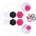 Lurrose Round Mirror 6pcs Mini Folding Compact Makeup Mirrors - Double Sided Rose Shape for Women Travel, Pocket Magnifier Included - Buy Online on GoSupps.com