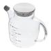 Zerodeko Kitchen Oil Tank Oil Bottle Large Capacity Oil Pot Glass Containers for Liquids Olive Oil Glass Dispenser Oil and Vinegar Bottles Kitchen Oil Pot Oil Can Leakproof Tanker Blush