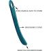 Simplecool Portable Plastic Shoe Horn - Durable Spoon Design for Men, Women, Seniors & Kids - Blue/7.5 - Buy Online on GoSupps.com